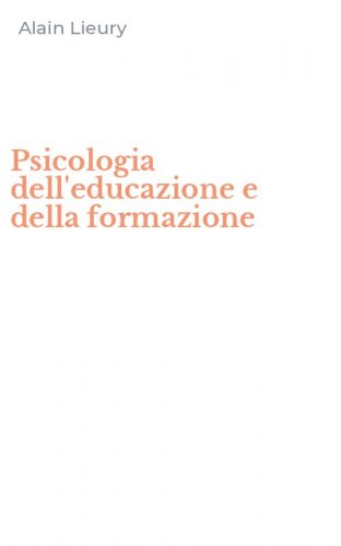 Psicologia dell'educazione e della formazione