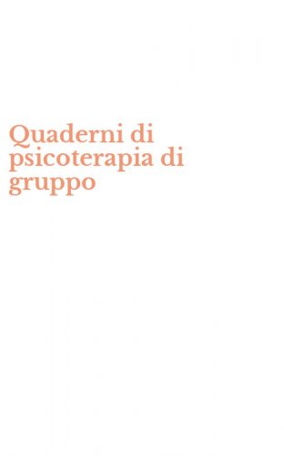 Quaderni di psicoterapia di gruppo