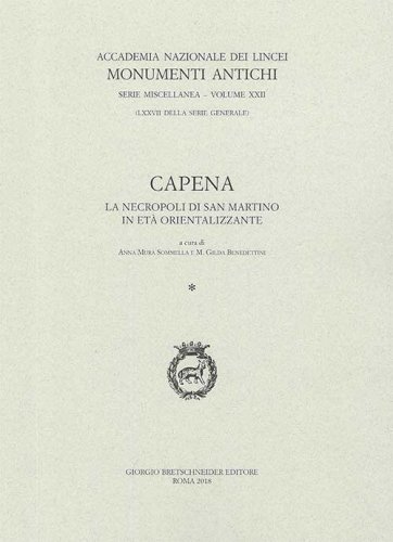 Capena. La necropoli di San Martino in et&agrave; orientalizzante