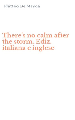 There's no calm after the storm. Ediz. italiana e inglese