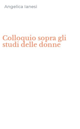 Colloquio sopra gli studi delle donne