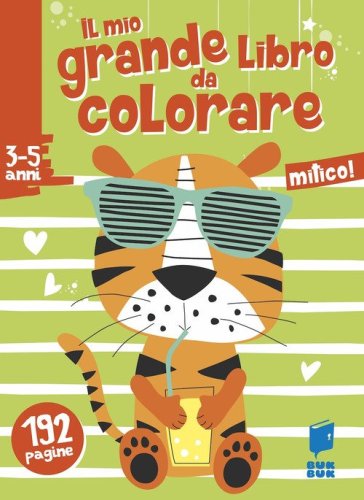 Mitico! Il mio grande libro da colorare