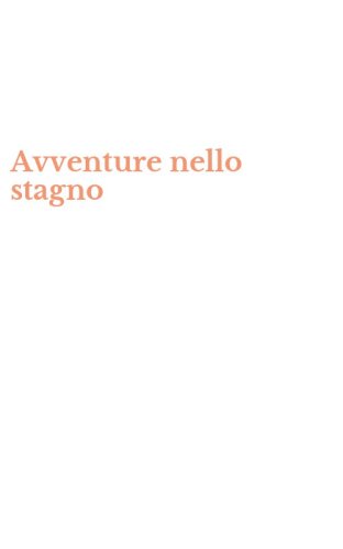 Avventure nello stagno