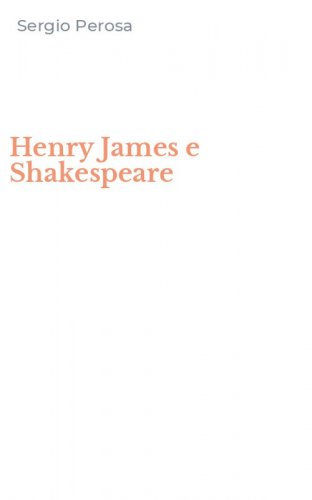 Henry James e Shakespeare