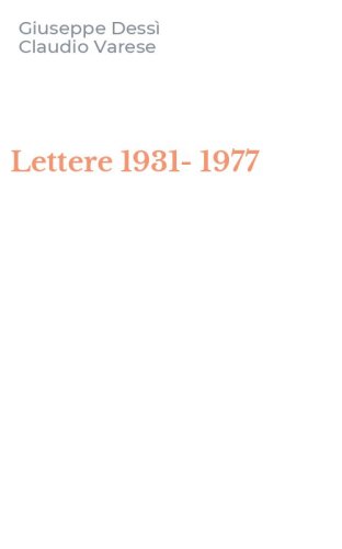 Lettere 1931-1977