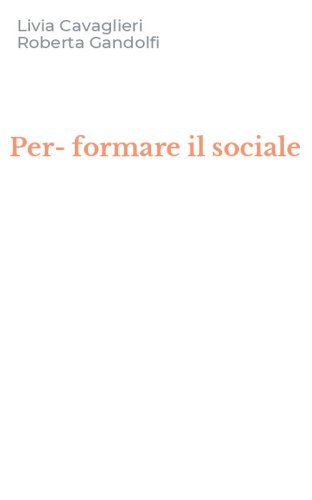 Per-formare il sociale
