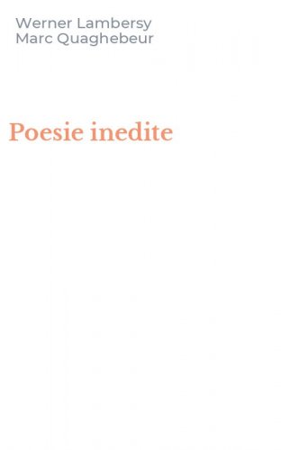 Poesie inedite
