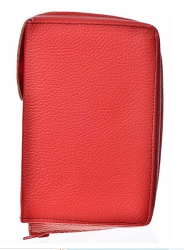CUSTODIA 4 VOLUMI PELLE ROSSA