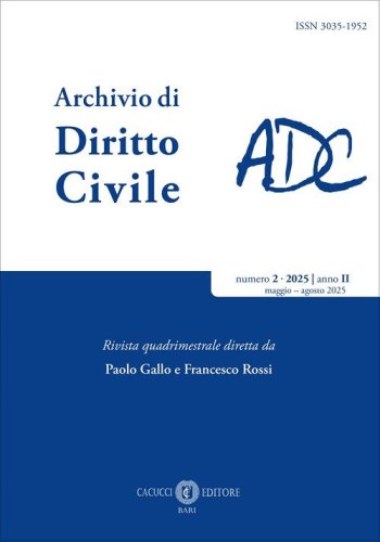 Archivio di diritto civile