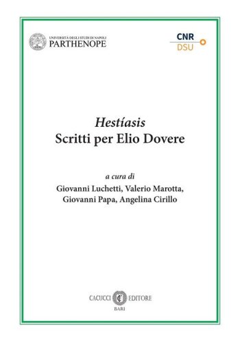 Hest&iacute;asis. Scritti per Elio Dovere