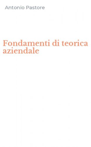 Fondamenti di teorica aziendale