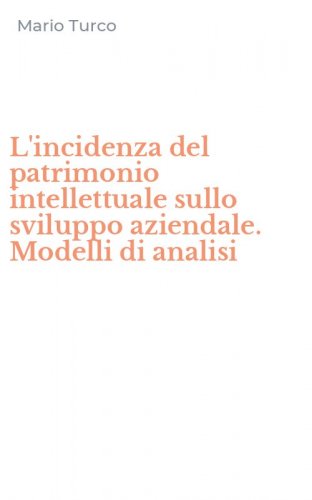 L'incidenza del patrimonio intellettuale sullo sviluppo aziendale. Modelli di analisi
