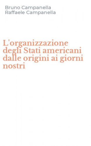 L'organizzazione degli Stati americani dalle origini ai giorni nostri