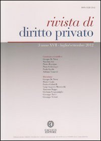 Rivista di diritto privato