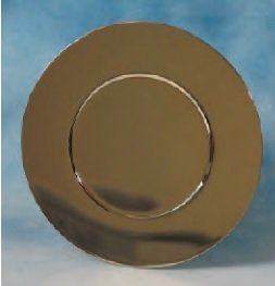 PATENA IN OTTONE - Misure: &Oslash; 15,5 cm