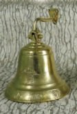 CAMPANA ANGELI CON ATTACCO PER PARETE - Altezza 14 cm