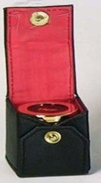 ASTUCCIO E UN VASETTO ORO/VETRO