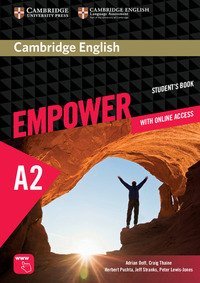 CAMBRIDGE ENGLISH EMPOWER. LEVEL A2 STUDENT'S BOOK WITH ONLINE ASSESSMENT AND PR