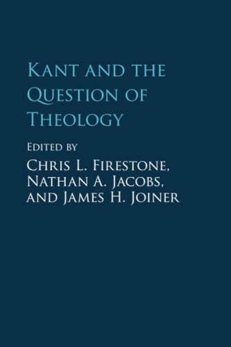 KANT AND THE QUESTION OF THEOLOGY