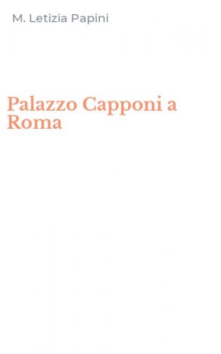 Palazzo Capponi a Roma