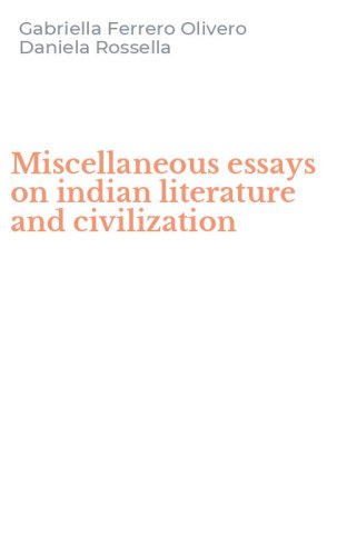Miscellaneous essays on indian literature and civilization