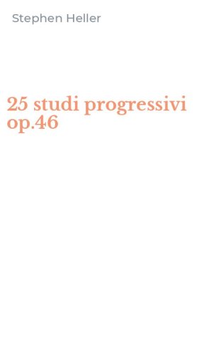 25 studi progressivi op.46