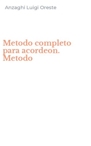 Metodo completo para acordeon. Metodo
