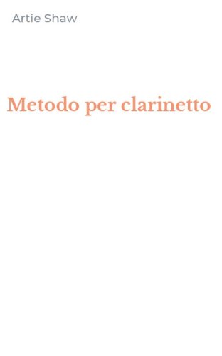 Metodo per clarinetto