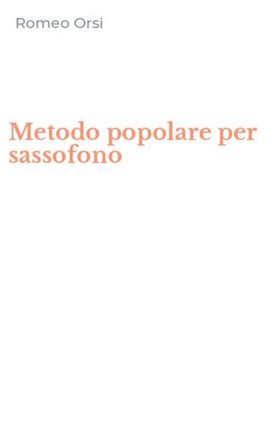 Metodo popolare per sassofono