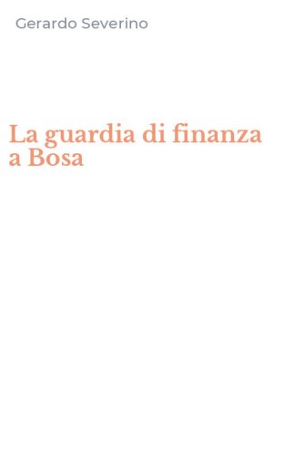 La guardia di finanza a Bosa