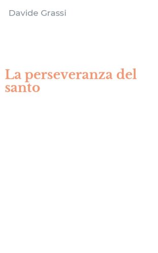 La perseveranza del santo