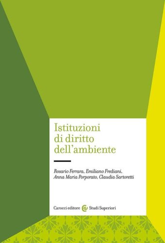 Istituzioni di diritto dell'ambiente