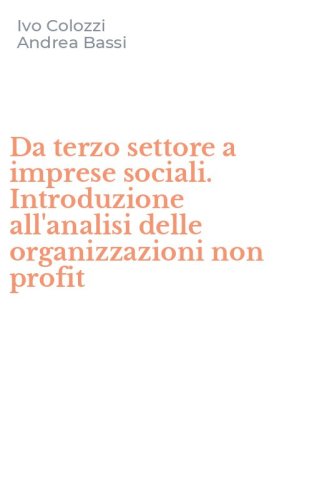 Da terzo settore a imprese sociali. Introduzione all'analisi delle organizzazioni non profit