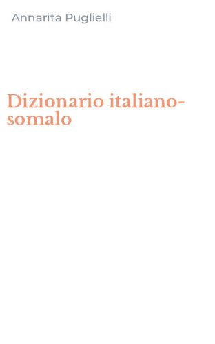 Dizionario italiano-somalo