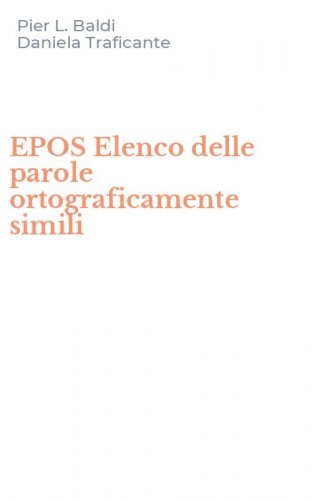 EPOS Elenco delle parole ortograficamente simili