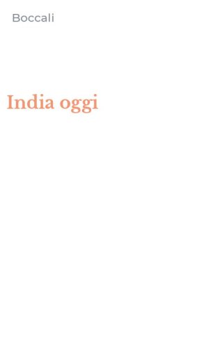 India oggi