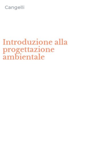 Introduzione alla progettazione ambientale