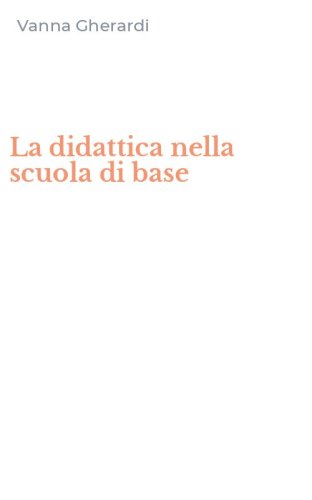 La didattica nella scuola di base