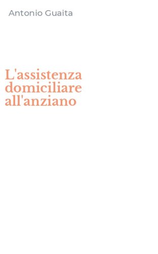 L'assistenza domiciliare all'anziano