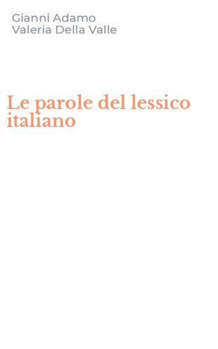 Le parole del lessico italiano