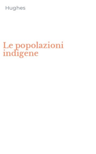 Le popolazioni indigene