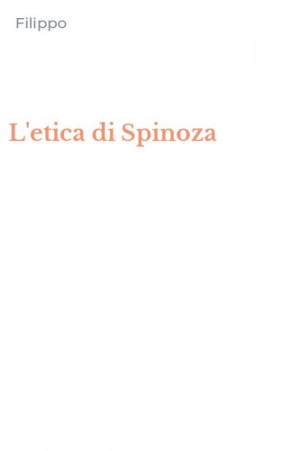 L'etica di Spinoza