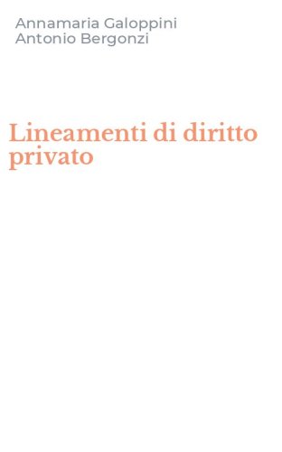 Lineamenti di diritto privato