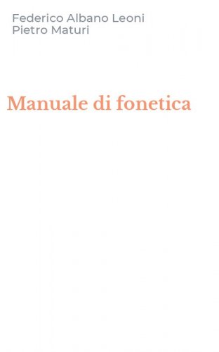 Manuale di fonetica