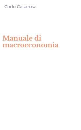Manuale di macroeconomia