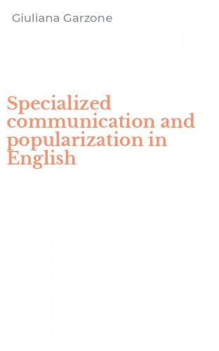 Specialized communication and popularization in English
