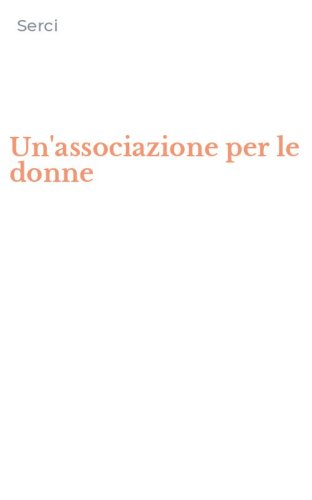 Un'associazione per le donne