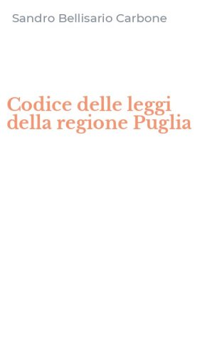 Codice delle leggi della regione Puglia