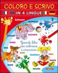 Coloro e scrivo in quattro lingue