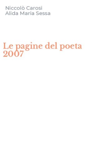 Le pagine del poeta 2007
